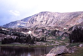 Lion Lake #1  and Chief's Head peak.