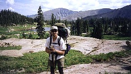 Hiking around Lion Lake #1.