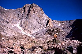 Me below Mount Alice.