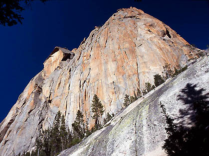 The Elephant's Perch as seen from the approach trail.