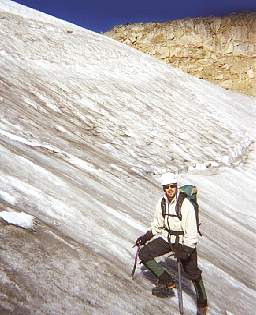 On the Glacier.