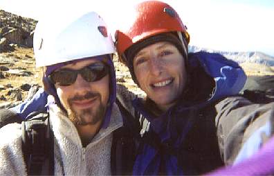 On the Continental Divide above Tyndall Glacier.